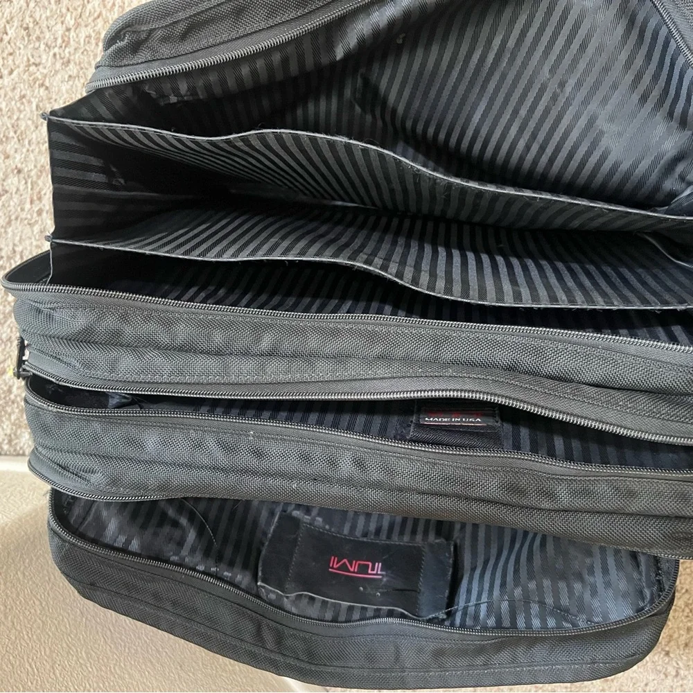 DEFECT READ DESCRIPTION Alpha Ballistic‎ Bag Organizer Laptop Brief Messenger